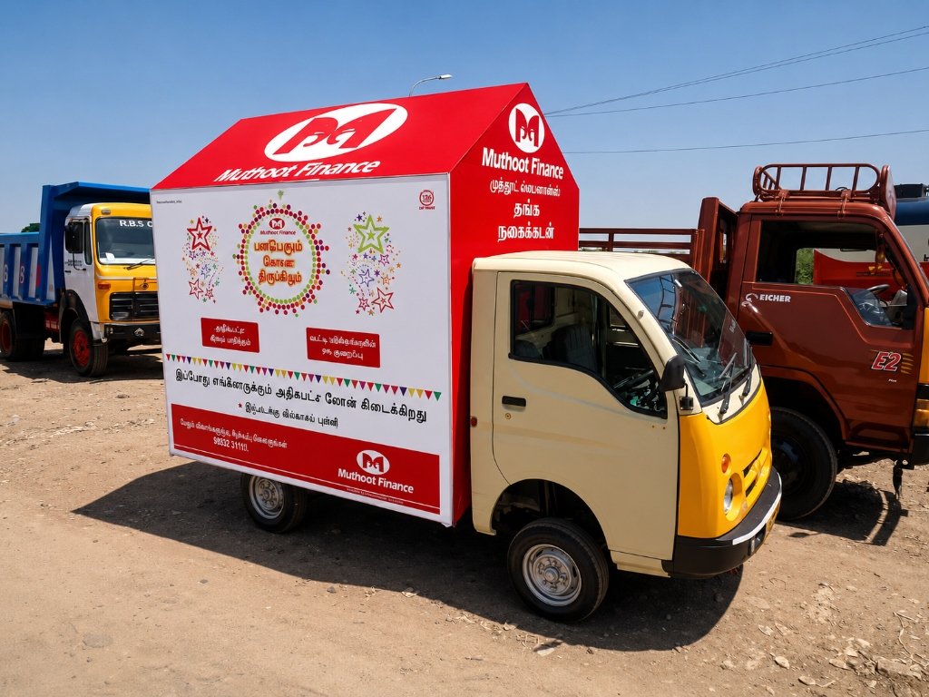 Muthoot Finance Vehicle Branding Patna